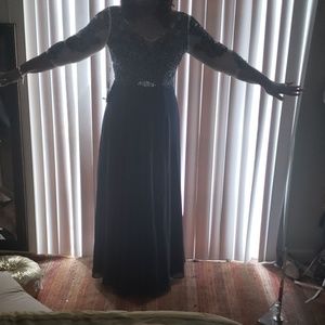 JJs House chiffon gown